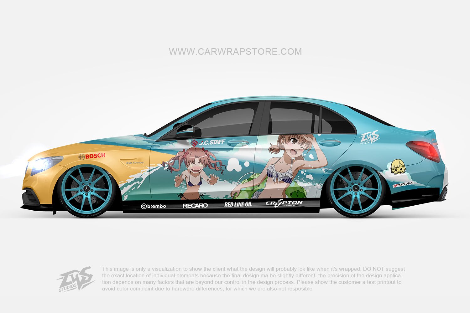 Misaka Mikoto 【MM-01】 - Car Wrap Store