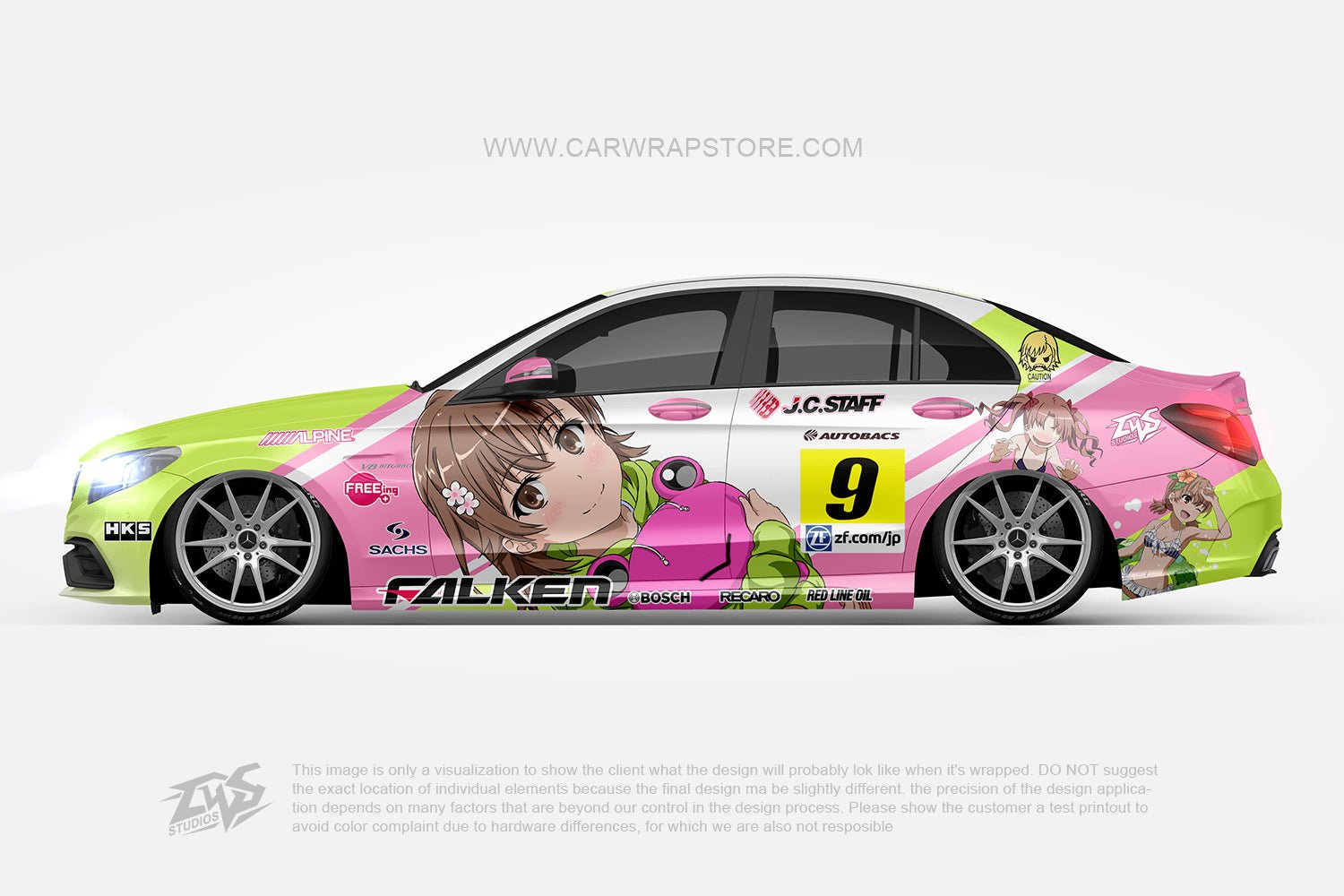 Misaka Mikoto 【MM-03】 - Car Wrap Store
