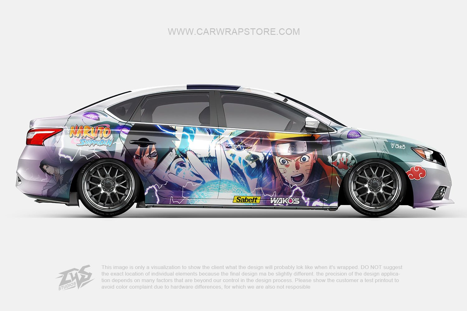 Naruto Sasuke【NA-18】 - Car Wrap Store