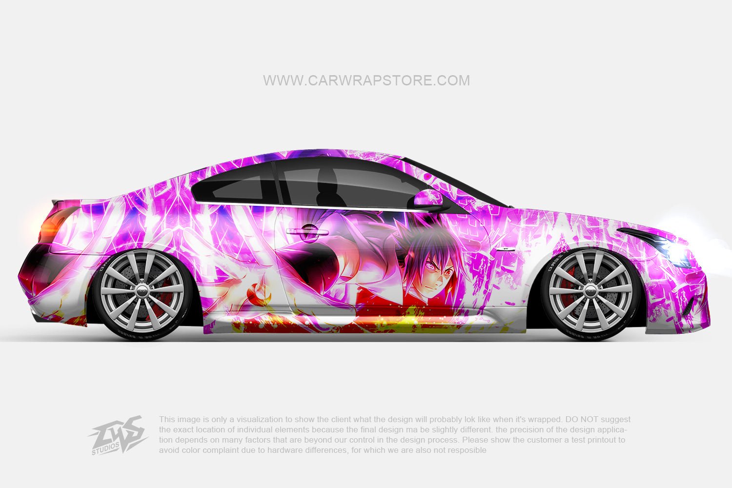 Naruto Uzumaki and Sasuke【NA-14】 - Car Wrap Store
