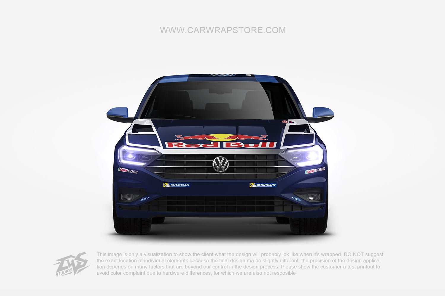 Red Bull Racing Full Wrap【Racing-01】 - Car Wrap Store