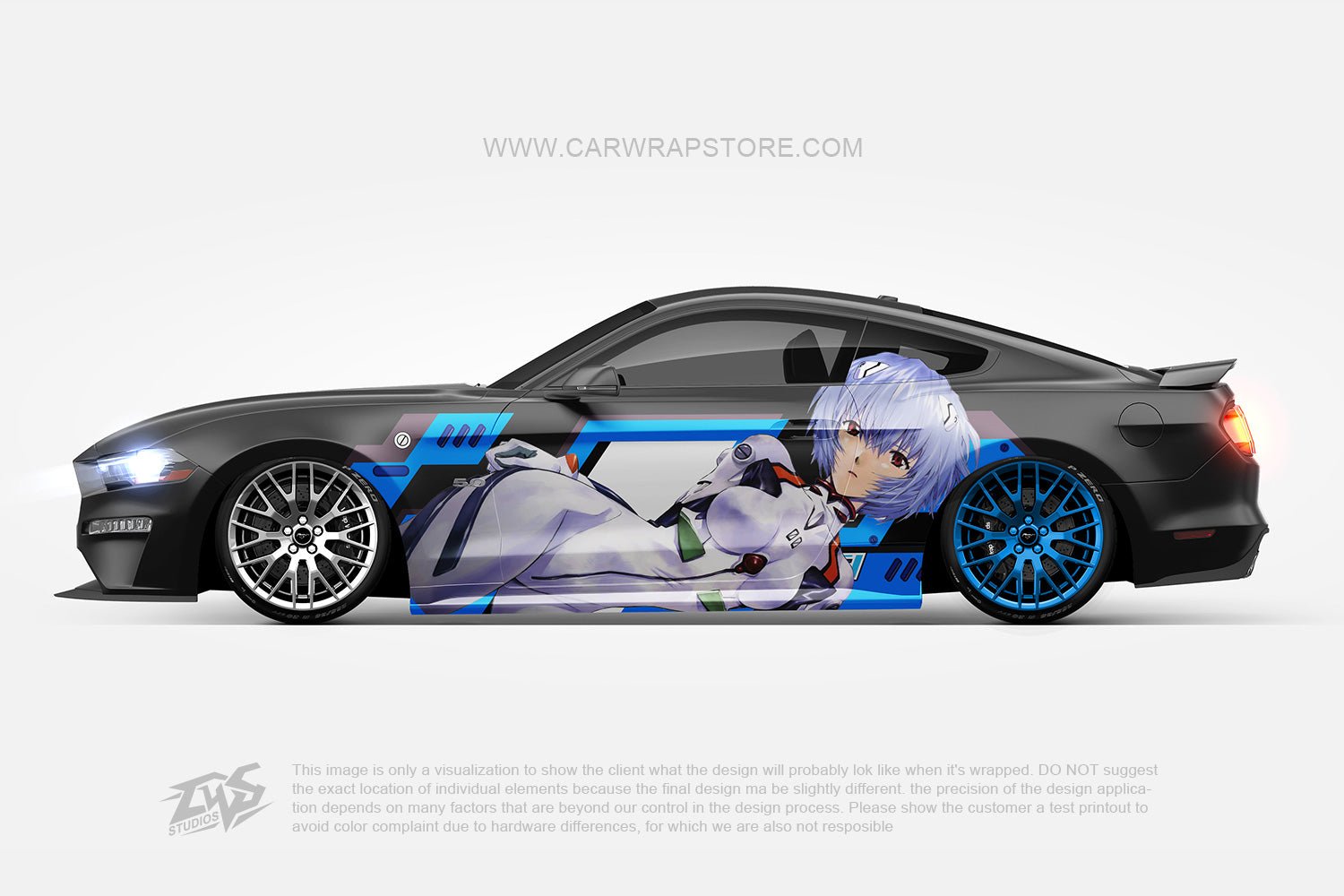 Rei Ayanami Neon Genesis Evangelion【EVA-03】 - Car Wrap Store