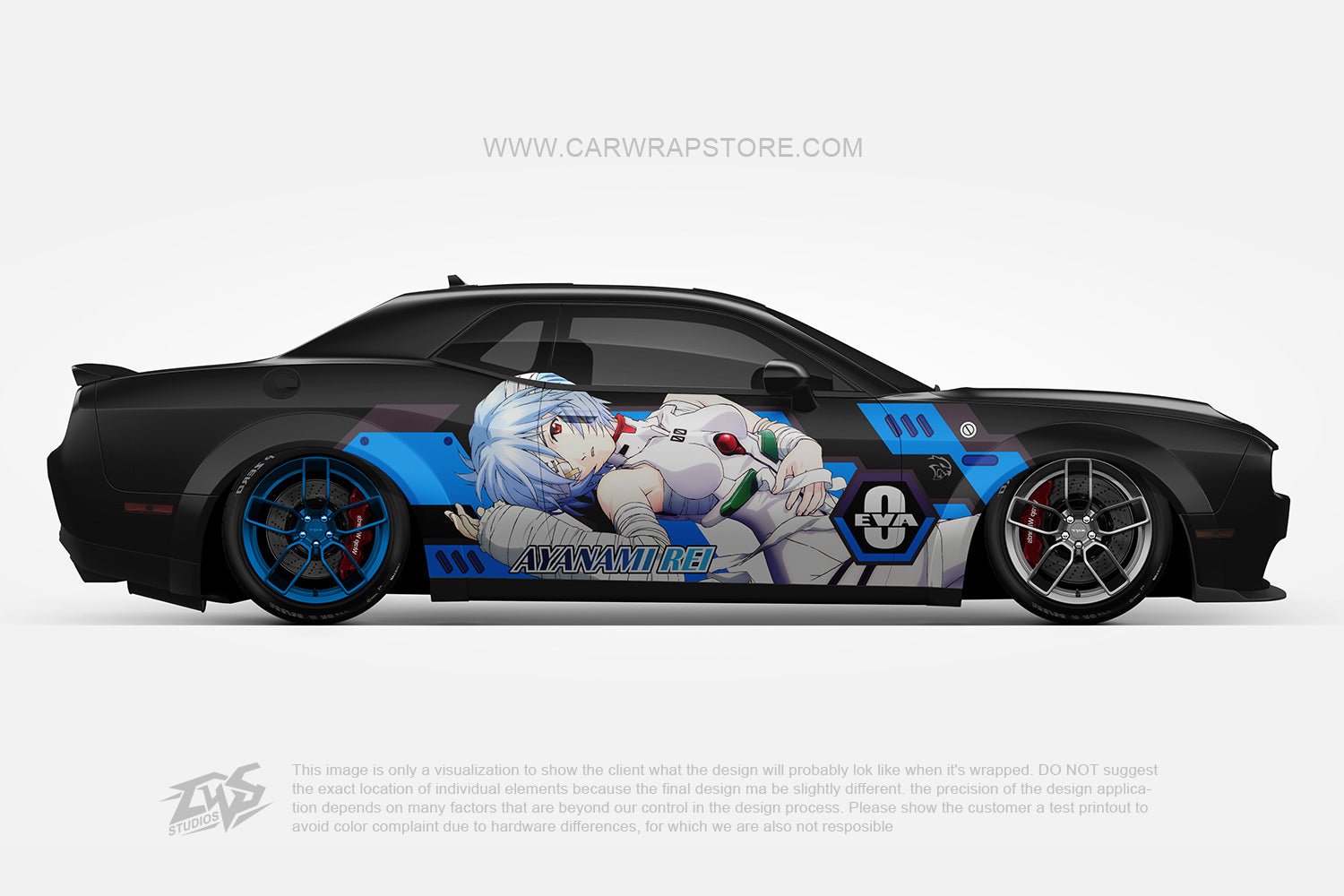 Rei Ayanami Neon Genesis Evangelion【EVA-03】 - Car Wrap Store