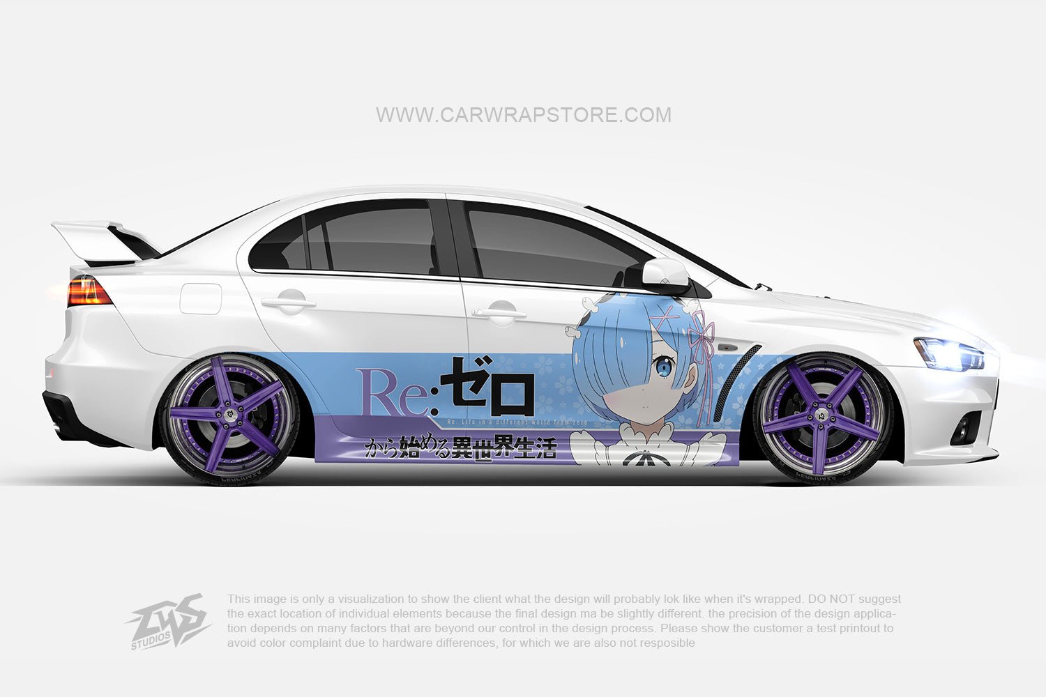 Rem Re:Zero -Death or Kiss-【RE-01】 - Car Wrap Store