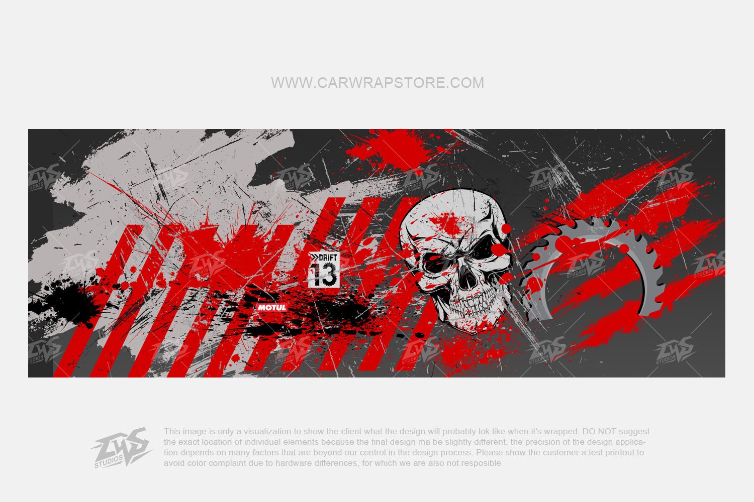 Skulls【SK-06】 - Car Wrap Store