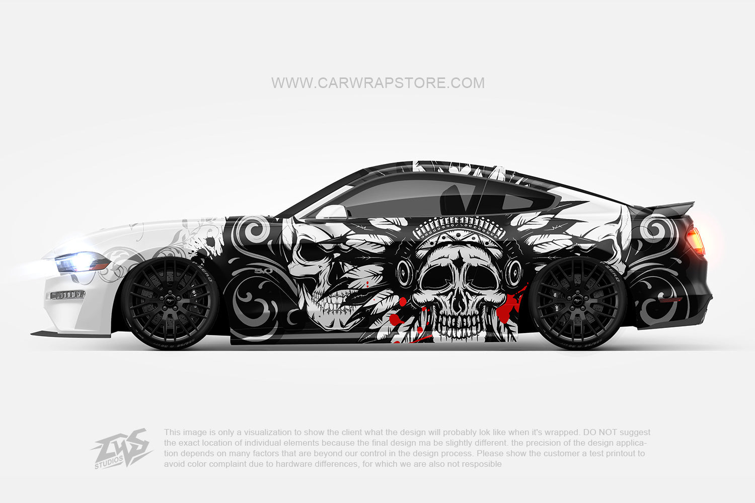 Skulls【SK-07】 - Car Wrap Store