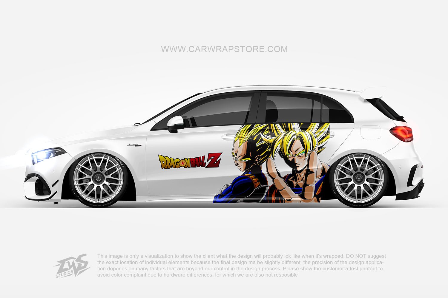 Son Goku and Vegeta【DBZ-15】 - Car Wrap Store