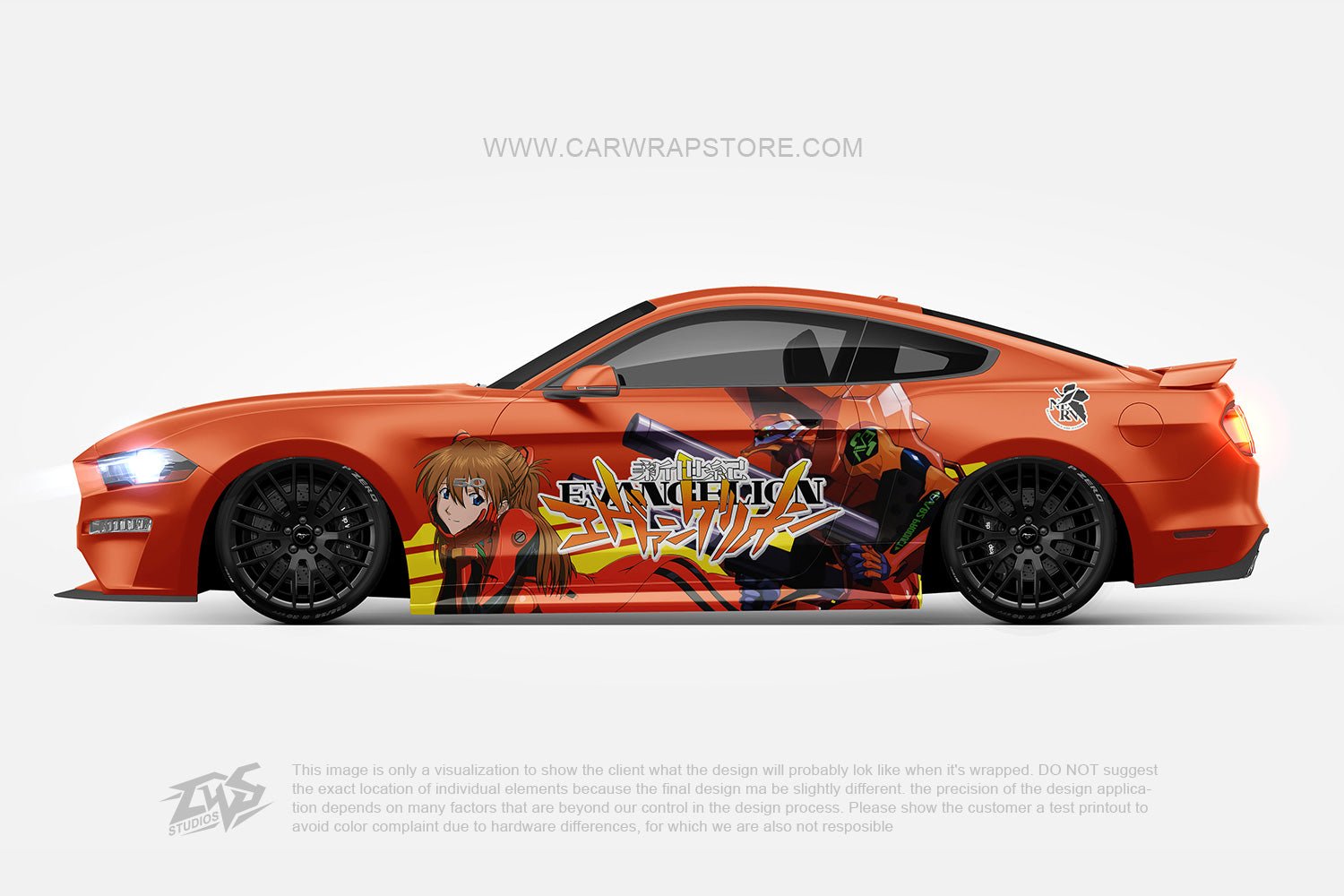 Soryu Asuka Langley Neon Genesis Evangelion【EVA-05】 - Car Wrap Store
