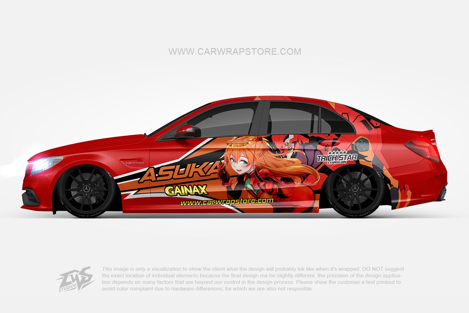 Soryu Asuka Langley Neon Genesis Evangelion【EVA-06】 - Car Wrap Store