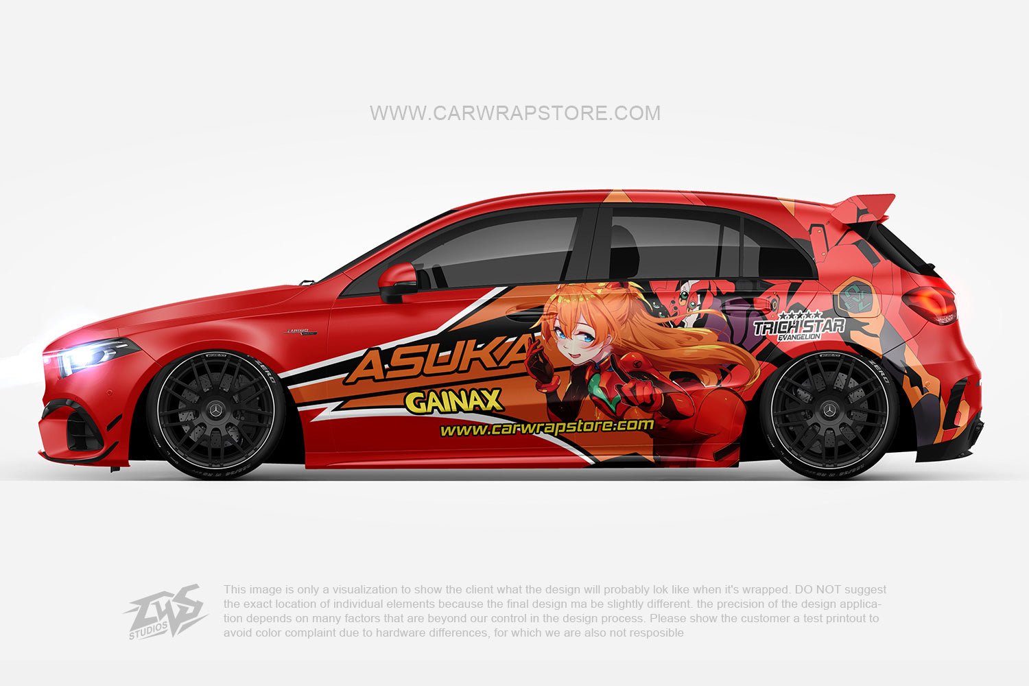 Soryu Asuka Langley Neon Genesis Evangelion【EVA-06】 - Car Wrap Store