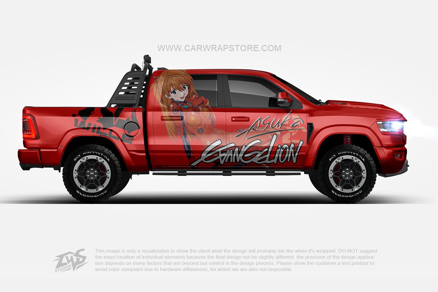 Soryu Asuka Langley Neon Genesis Evangelion【EVA-08】 - Car Wrap Store