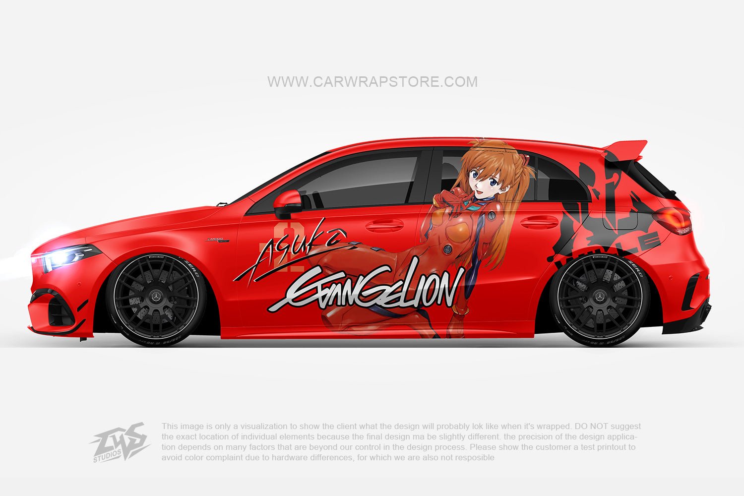 Soryu Asuka Langley Neon Genesis Evangelion【EVA-08】 - Car Wrap Store