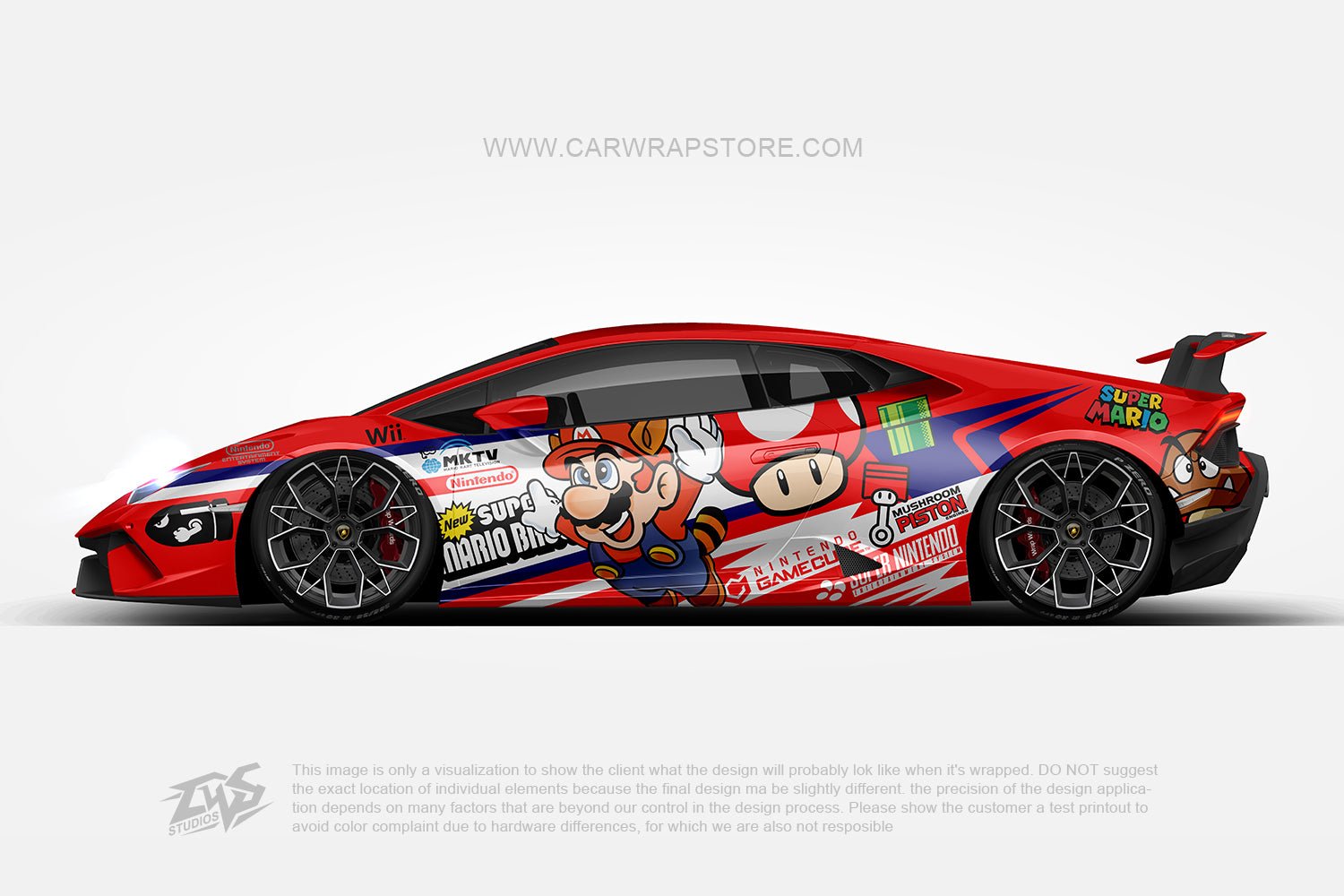 Super Mario【SMario-01】 - Car Wrap Store