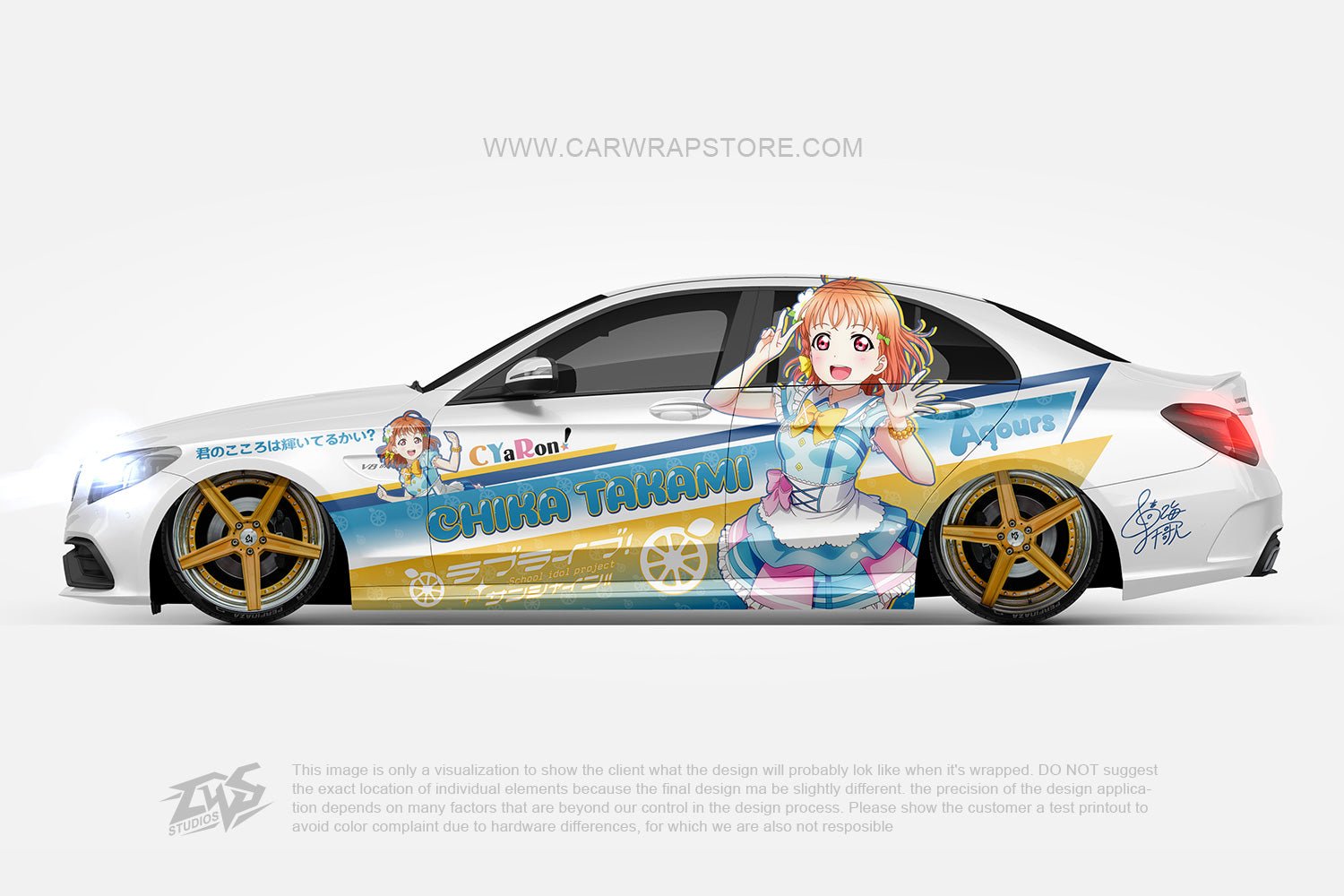 Takami Chika LoveLive! Sunshine!【LL-01】 - Car Wrap Store