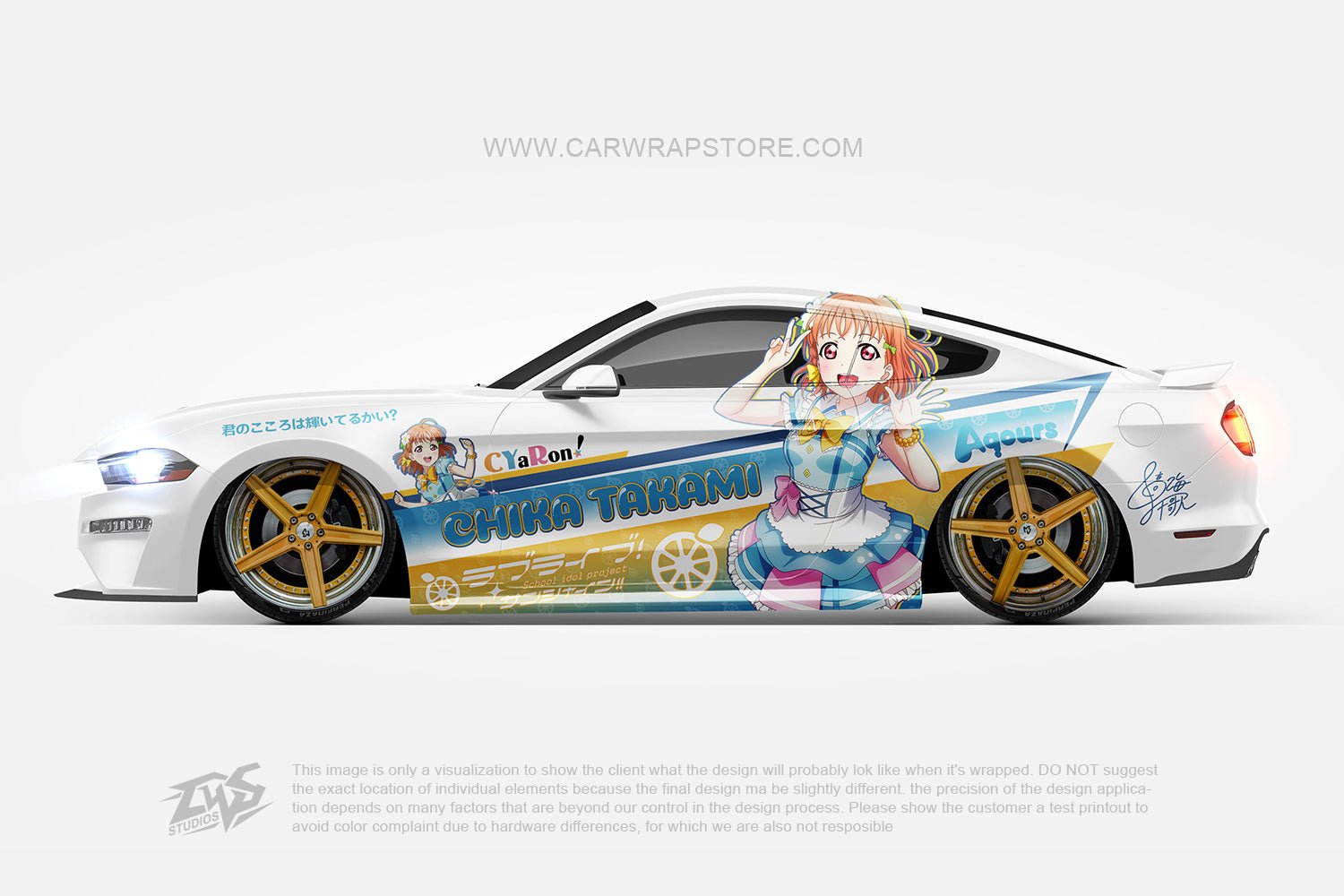 Takami Chika LoveLive! Sunshine!【LL-01】 - Car Wrap Store