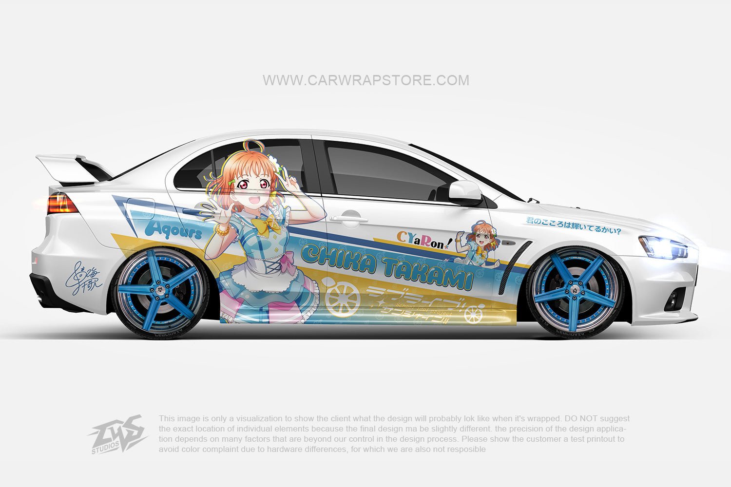 Takami Chika LoveLive! Sunshine!【LL-01】 - Car Wrap Store