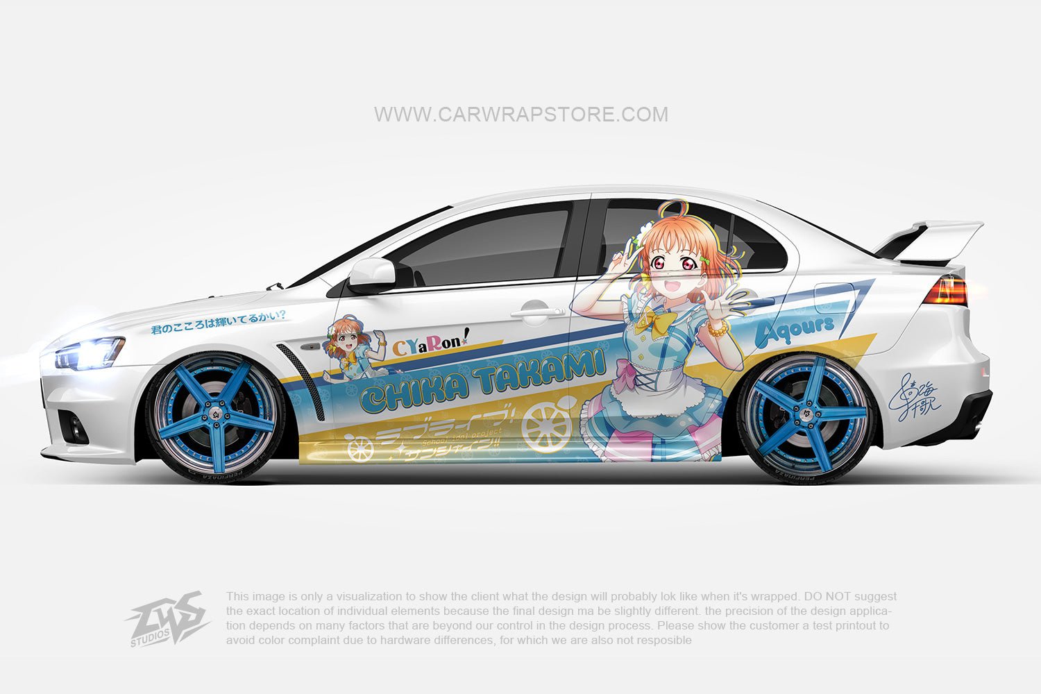 Takami Chika LoveLive! Sunshine!【LL-01】 - Car Wrap Store
