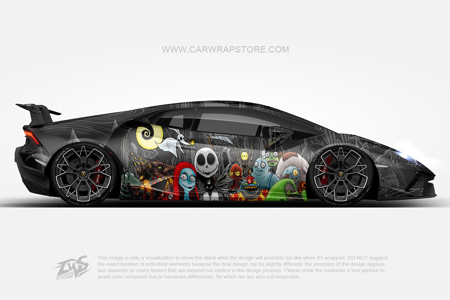 The Nightmare Before Christmas【NBC-01】 - Car Wrap Store