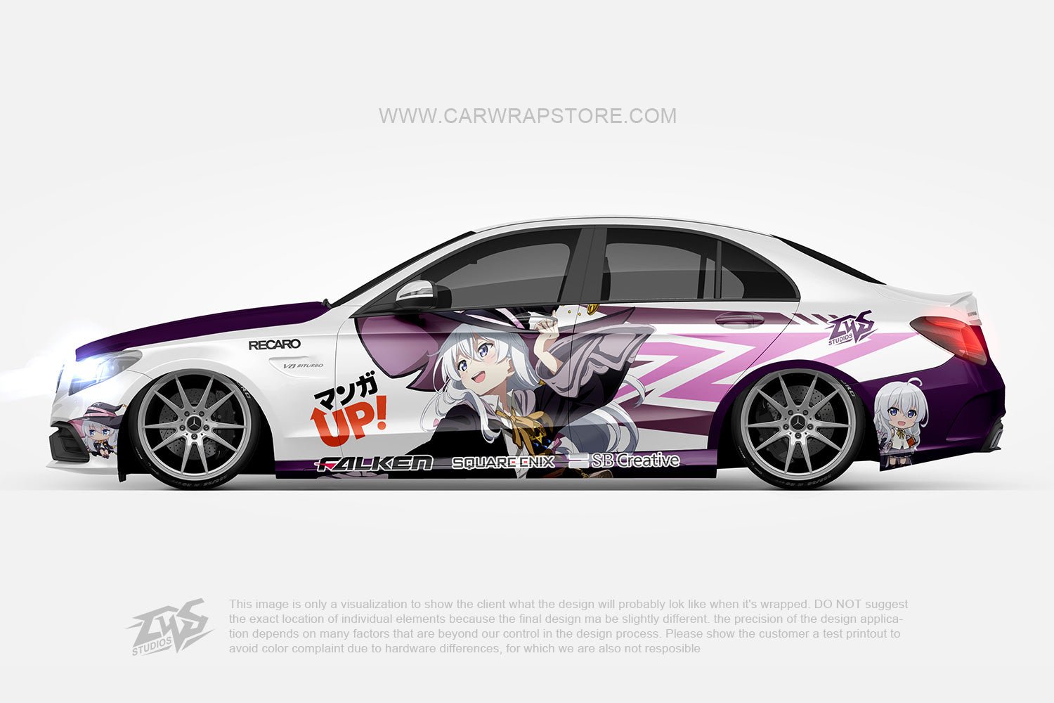 Wandering Witch: The Journey of Elaina - Car Wrap Store