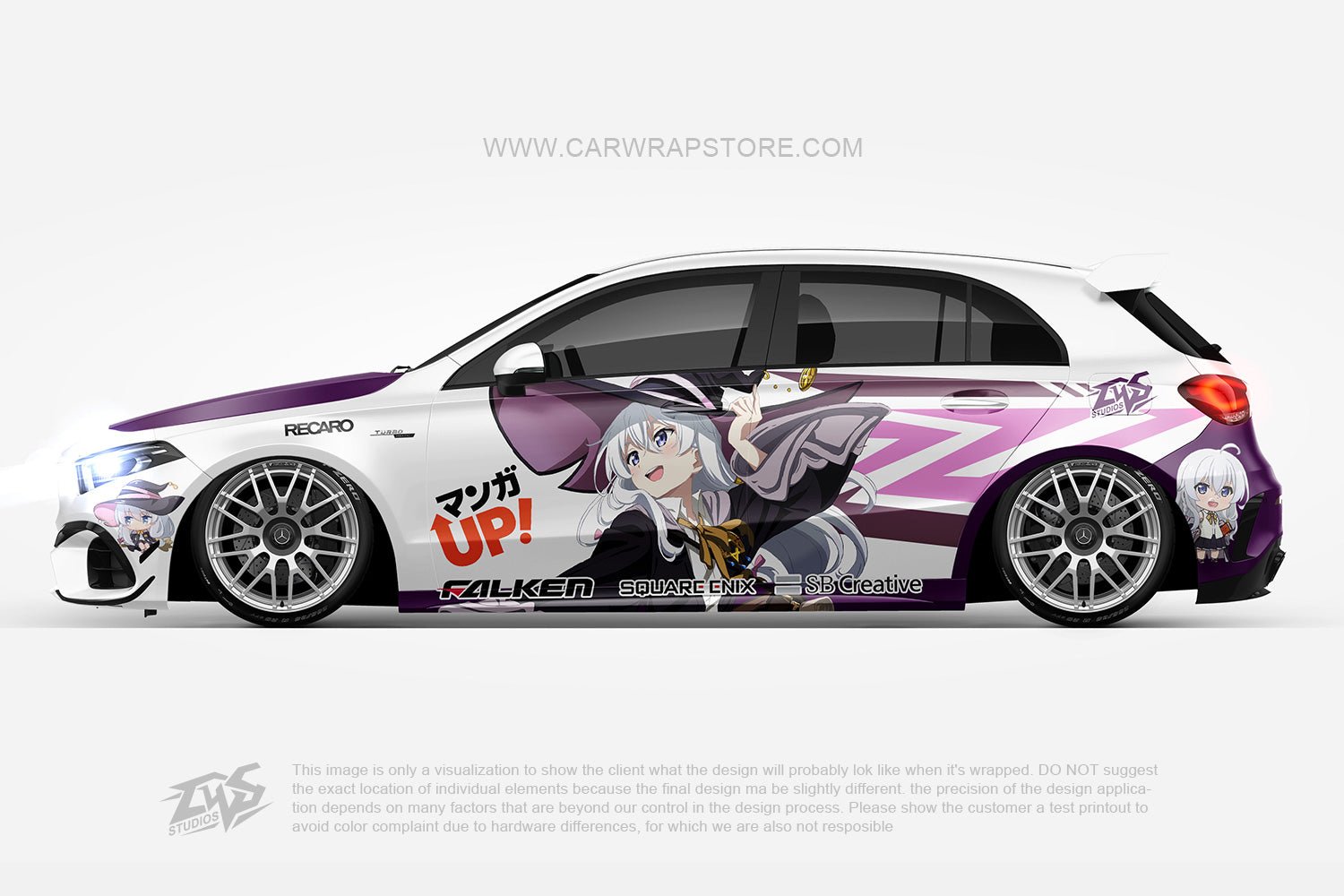 Wandering Witch: The Journey of Elaina - Car Wrap Store