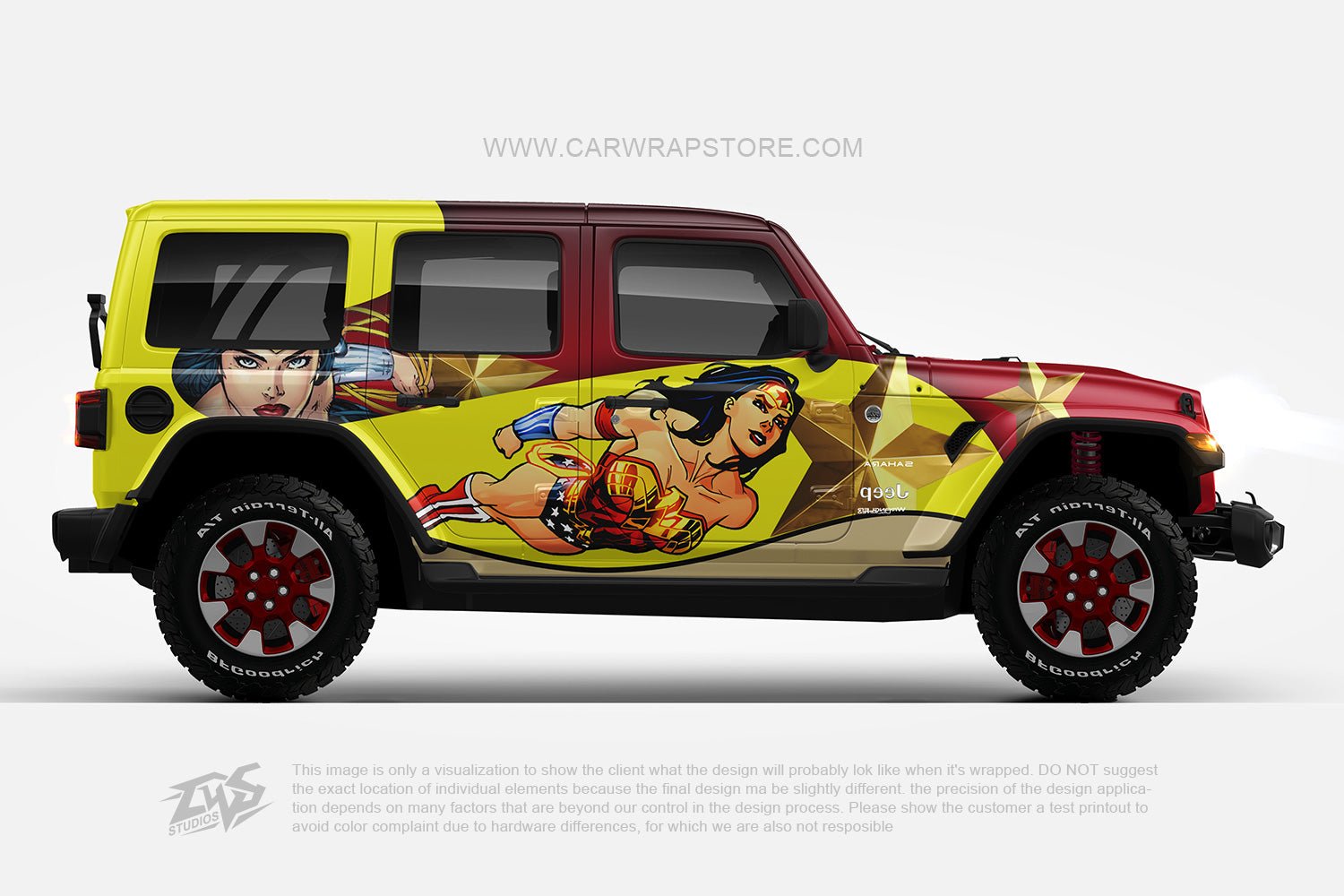 Wonder Women【WW-03】 - Car Wrap Store