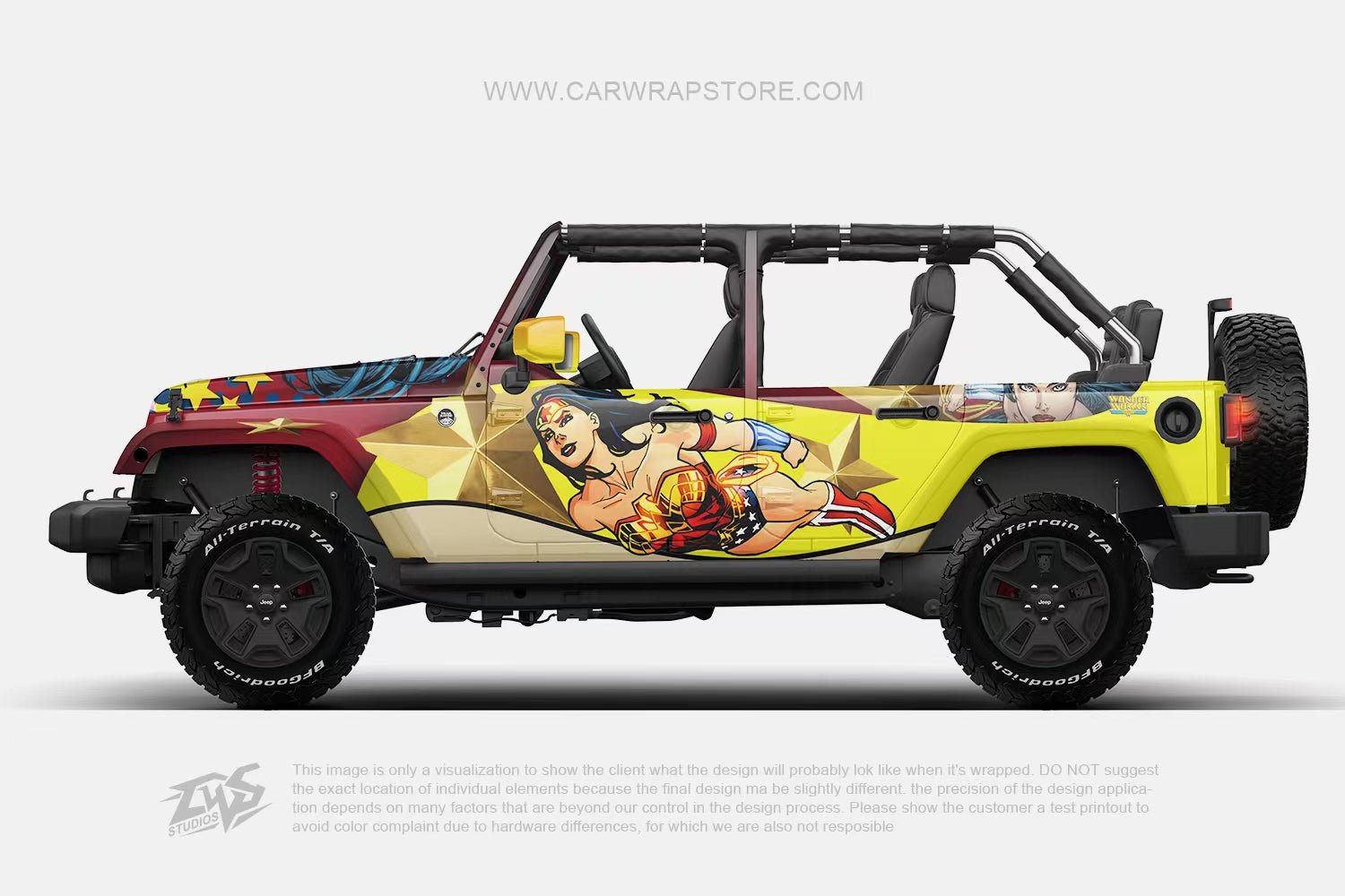 Wonder Women【WW-03】 - Car Wrap Store