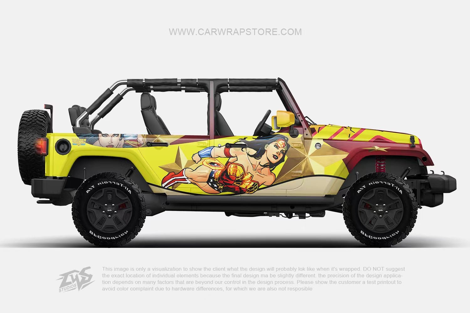 Wonder Women【WW-03】 - Car Wrap Store