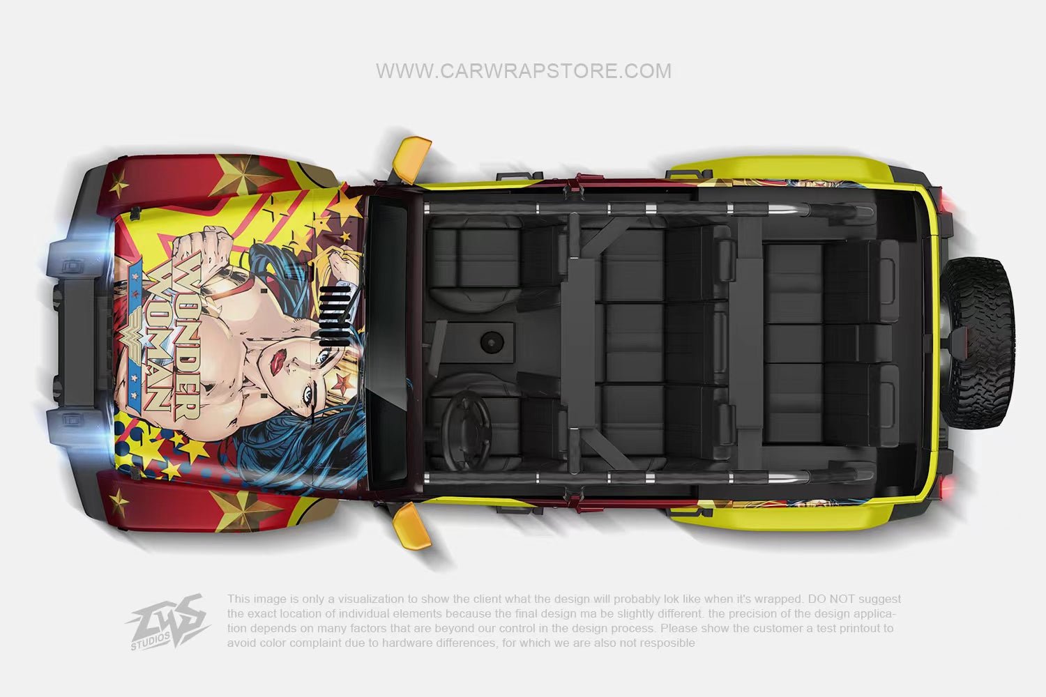 Wonder Women【WW-03】 - Car Wrap Store