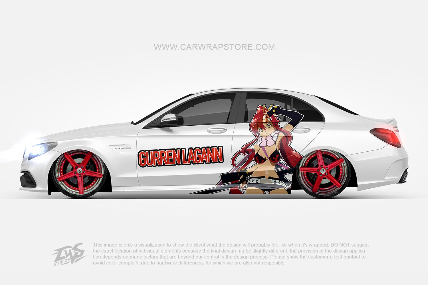 Yoko Tengen Toppa Gurren Lagann【TT-01】 - Car Wrap Store