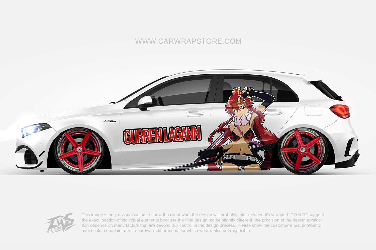 Yoko Tengen Toppa Gurren Lagann【TT-01】 - Car Wrap Store