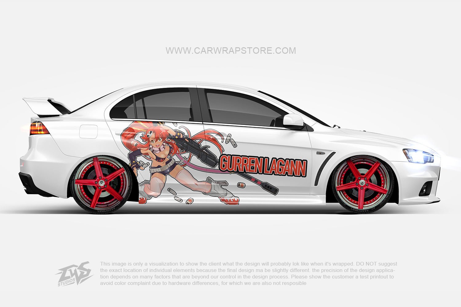 Yoko Tengen Toppa Gurren Lagann【TT-01】 - Car Wrap Store