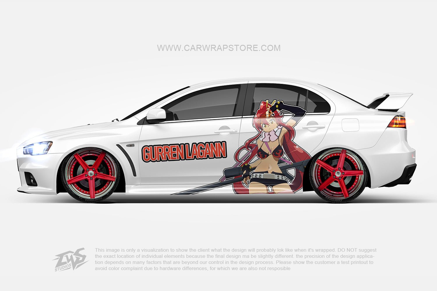 Yoko Tengen Toppa Gurren Lagann【TT-01】 - Car Wrap Store