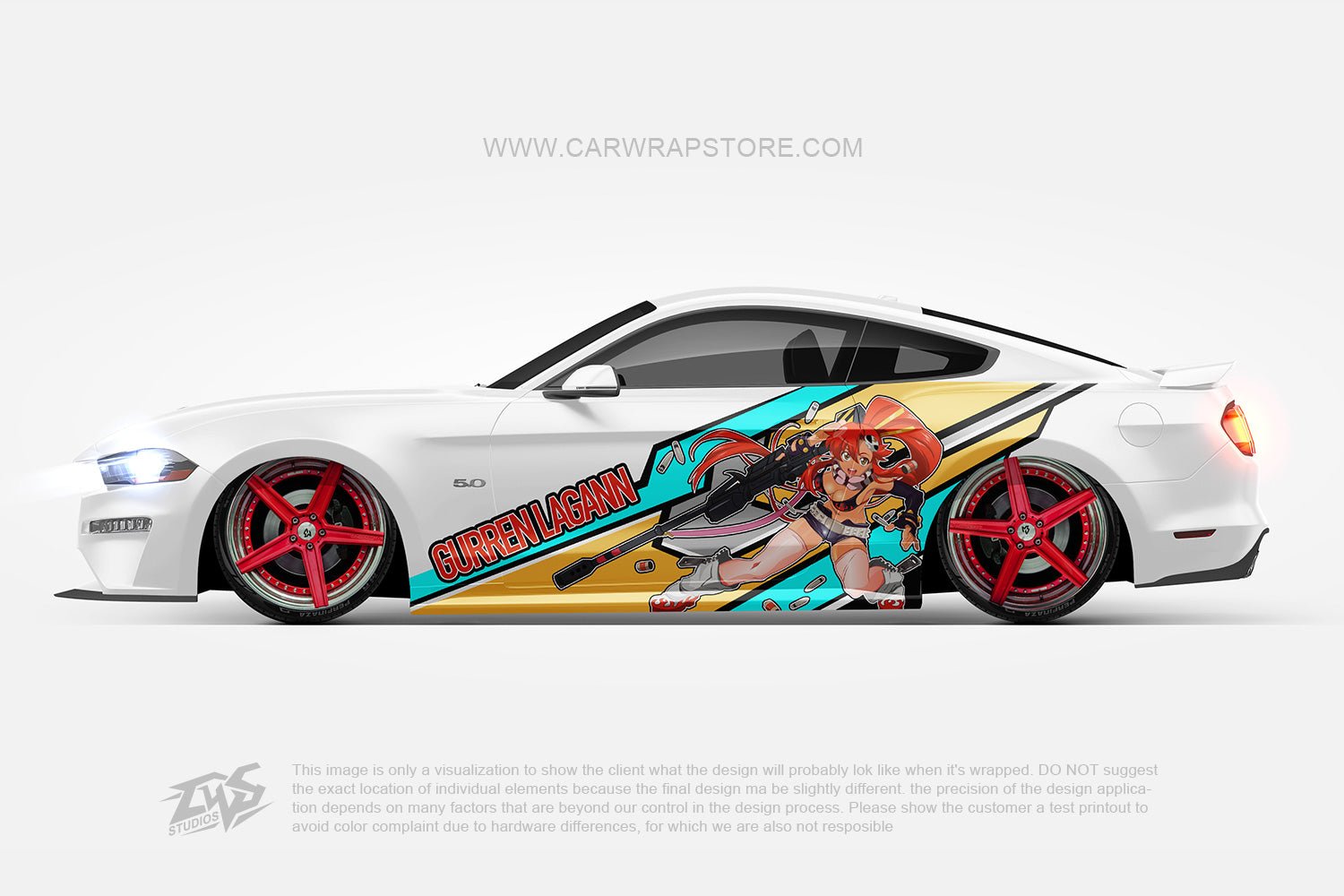 Yoko Tengen Toppa Gurren Lagann【TT-02】 - Car Wrap Store