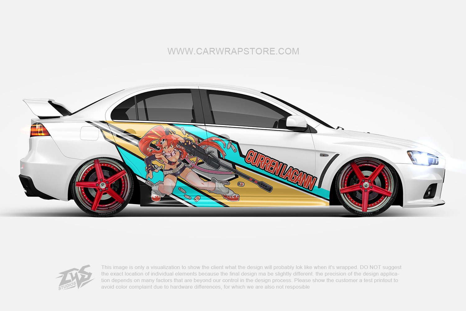 Yoko Tengen Toppa Gurren Lagann【TT-02】 - Car Wrap Store